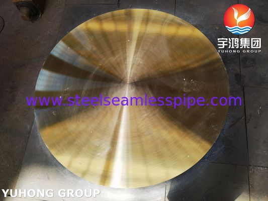 ASME SB171 C61400 Copper Forged Disc For Heat Exchanger