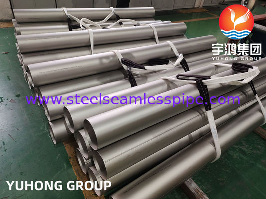 ASTM B514 Inconel 800H UNS N08800 Inconel Nickel Alloy Ζυγισμένος σωλήνας για επεξεργασία αερίου