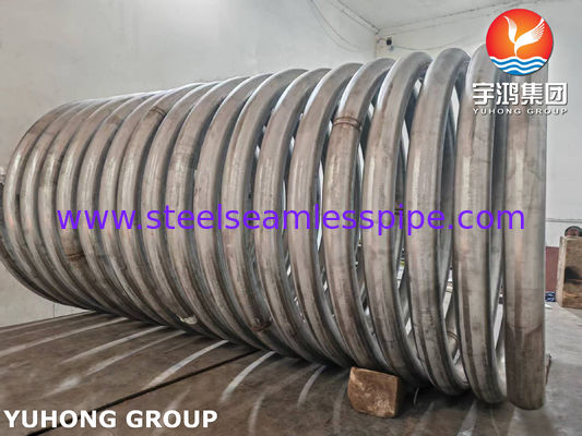 ASTM A269 TP304 / 304L Στυλοκύλινδροι θέρμανσης και ψύξης από ανοξείδωτο χάλυβα, σωλήνες κύλινδρου