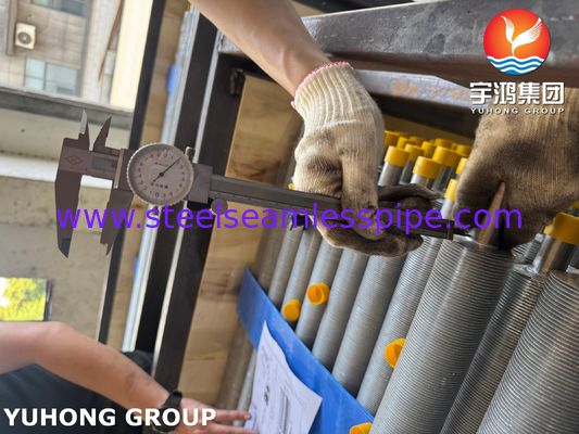 Ατσάλι ατσάλινου ASTM A213 TP304 για εναλλακτικό θερμότητας με ψύξη αέρα