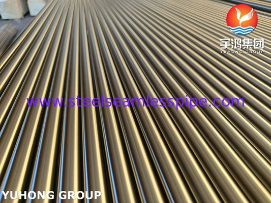 ASTM A213 TP312H Ατσάλινος σωλήνας χωρίς συγκόλληση φωτεινή επιφάνεια για εναλλάκτη θερμότητας