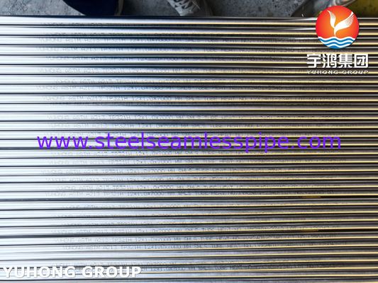ASTM A213 TP312H Ατσάλινος σωλήνας χωρίς συγκόλληση φωτεινή επιφάνεια για εναλλάκτη θερμότητας