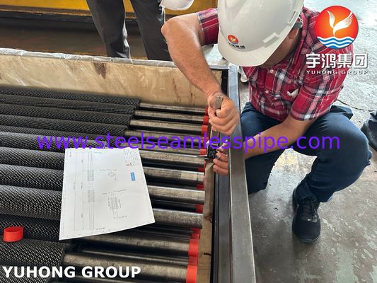 ASTM A213 T22 (K21590) HFW Σωληνωτό Πτερύγιο με Οδοντώσεις για Εναλλάκτη Θερμότητας