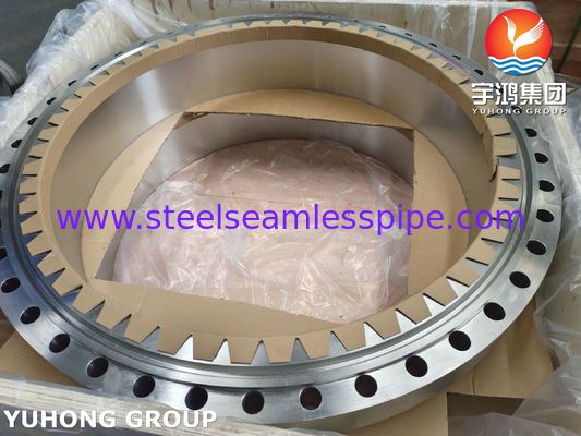 ASTM A182 F310 WN RTJ Face Stainless Steel Pipe Forged Flange για πετροχημικές και ηλεκτροπαραγωγικές εγκαταστάσεις