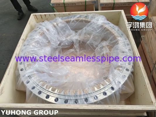 ASTM A182 F310 WN RTJ Face Stainless Steel Pipe Forged Flange για πετροχημικές και ηλεκτροπαραγωγικές εγκαταστάσεις
