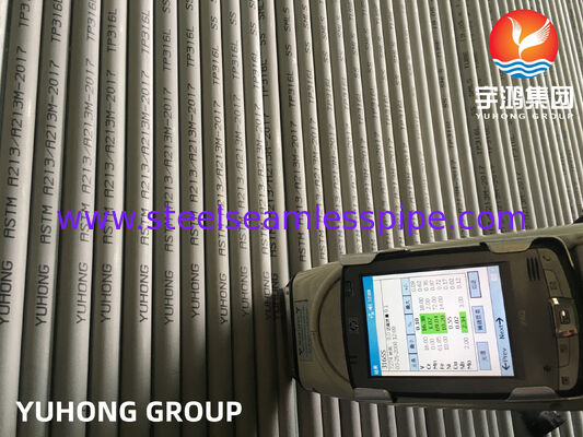 ASME SA213 TP316L / UNS S31603 / 1.4404 Stainless Steel Seamless Heat Exchanger Tube