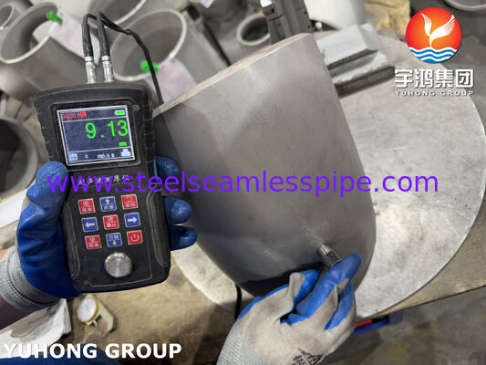 ASTM B366 WPHC276 / UNS N10276 BW Εξαρτήματα Σωλήνων Hastelloy C276 Αγκώνας 45 Μοιρών 90 Μοιρών