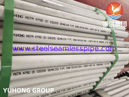 ASTM A790 S32205 Duplex σωλήνας χωρίς ραφή από ανοξείδωτο χάλυβα υψηλής αντοχής και ανθεκτικός στη διάβρωση