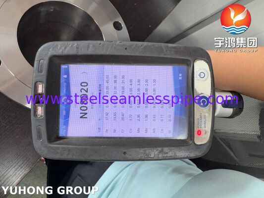 Φλάντζα από κράμα νικελίου χάλυβα ASTM B564 N08020 για εφαρμογές υψηλής θερμοκρασίας