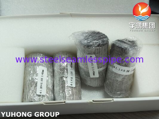 SUS304 X5CrNi18-9 Ιατρικού Βαθμού Ανοξείδωτος Σωλήνας Τριχοειδούς για Χειρουργικά Εργαλεία