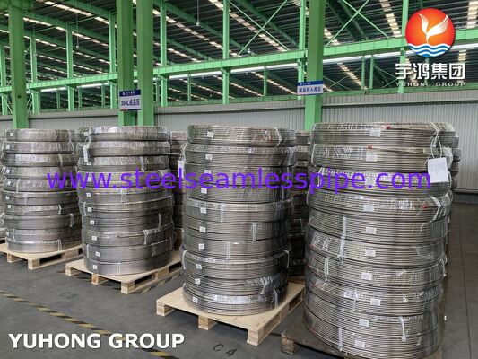 ASTM A269 TP316L Ατσάλινος αδιάβροχος σωλήνας περιτυλίγματος ανθεκτικός στη διάβρωση και σε υψηλές θερμοκρασίες