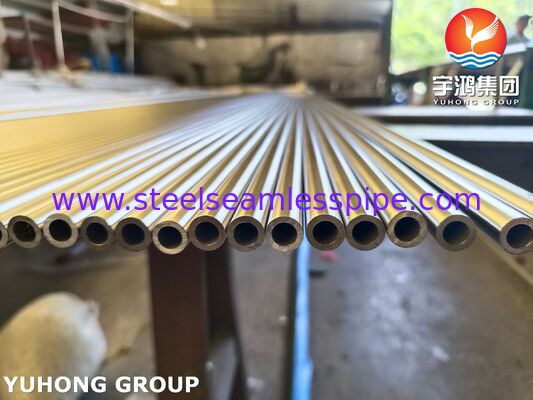 ASTM A789 S32750 Super Duplex Seamless Tube 2507 Duplex Steel Pipe για πετρέλαιο και φυσικό αέριο