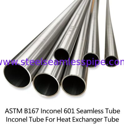 ASTM B167 Σωλήνας Inconel 601 Χωρίς Ραφή - Σωλήνας Εναλλάκτη Θερμότητας από Κράμα Νικελίου Ανθεκτικό στη Διάβρωση & σε Υψηλές Θερμοκρασίες