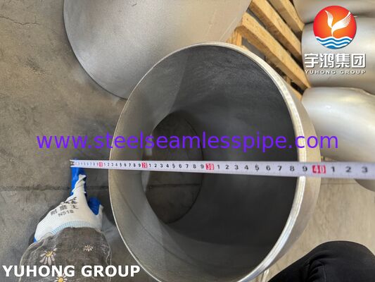 Εξάρτημα από ανοξείδωτο χάλυβα ASTM A403 WP316L, αγκώνας 90 μοιρών, συγκολλημένος με άκρες