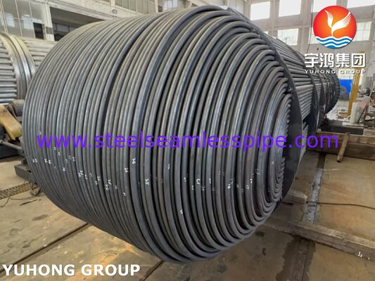 Δέσμη σωλήνων εναλλάκτη θερμότητας από ανθρακούχο χάλυβα με σωλήνες ASME SA179 και πλάκα σωλήνων SA266 Gr.2 για κατασκευή σύμφωνα με τον κώδικα ASME