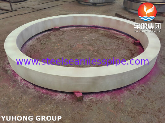 Δακτύλιος κράματος χαλκού-νικελίου ASME SB171 C70600 για εξάρτημα εναλλάκτη θερμότητας