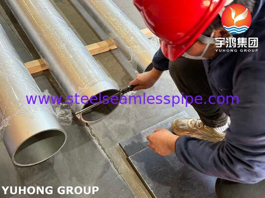ASTM B619 UNS N10276 C276 Σωλήνες συγκόλλησης για βιομηχανική διάβρωση