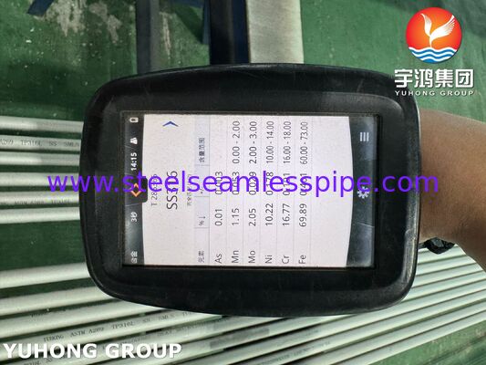 Ακατέργαστοι σωλήνες από ανοξείδωτο χάλυβα ASTM A269 TP316L