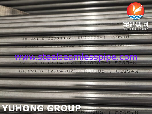 EN10305-1 E235 Τυπωμένος φωτεινός ψυχρός σωλήνας για συστήματα ακριβείας