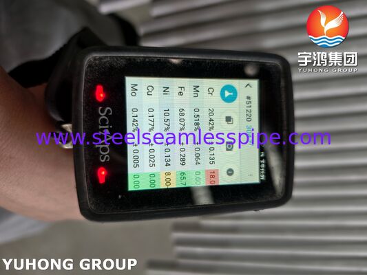 ASTM A312 UNS S30815 Χάλυβας αδιάβροχο σωλήνα υψηλής θερμοκρασίας και ανθεκτικό στην οξείδωση για εφαρμογές με εναλλάκτη θερμότητας και φούρνο