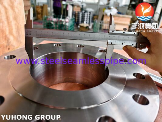 ASTM B564 N04400 Monel 400 Φλάντζα Τυφλή Σφυρήλατη από Κράμα Νικελίου Χάλυβα με Ανυψωμένη Όψη