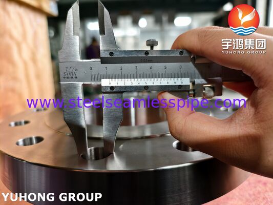 ASTM B564 N04400 Monel 400 Φλάντζα Τυφλή Σφυρήλατη από Κράμα Νικελίου Χάλυβα με Ανυψωμένη Όψη