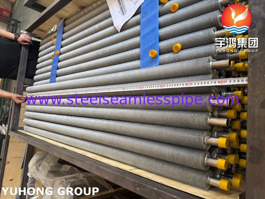 EN 10217-7 1.4301 Εξωθημένο σωλήνα με πτερύγια για λέβητες και ψύκτες αέρα