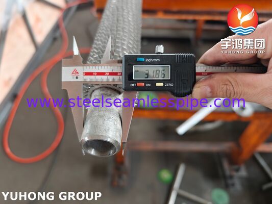 Υψηλής συχνότητας συγκολλημένος τρυφερός σωλήνας TP304H βάση / SS304 πιν