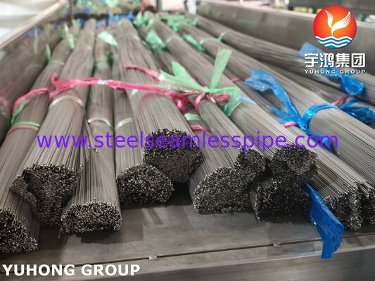 SUS304 ISO9626 10 - 34G Ιατρικός τριχοειδής σωλήνας από ανοξείδωτο χάλυβα για χορήγηση φαρμάκων