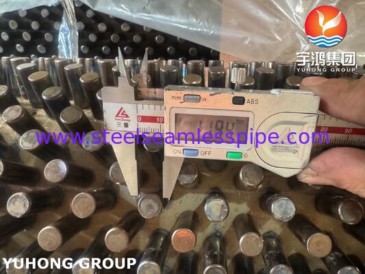 Πυκνωμένοι σωλήνες Βάση σωλήνα ASTM A335 P22 Ανθεκτικός σε υψηλές θερμοκρασίες