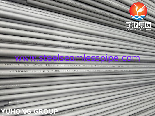 ASME SA213 TP347 Σωλήνας ανταλλάκτη θερμότητας από ανοξείδωτο χάλυβα