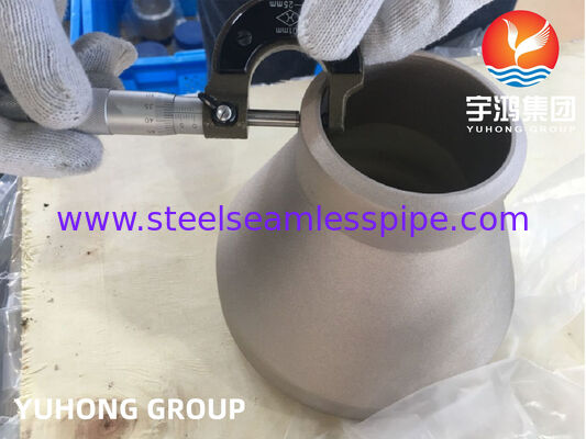 ASTM B466 C70600 Χάλκινος νικελικός εξοπλισμός εκκεντρικός μειωτής για σύστημα ψύξης