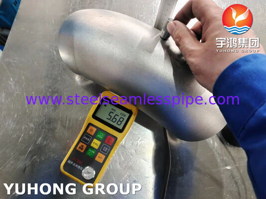 ASTM A403 WP304H-S Εξάρτημα Γωνίας για Βιομηχανικό Πεδίο, Εξάρτημα Σωλήνα από Ανοξείδωτο Χάλυβα