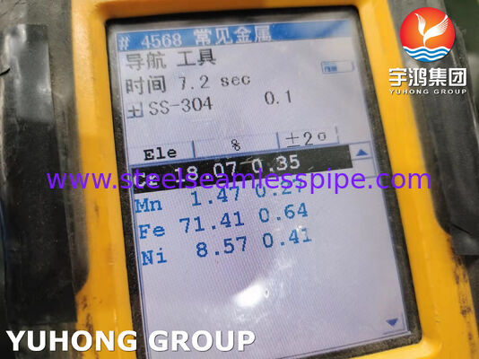 ASTM A403 WP304H-S Εξάρτημα Γωνίας για Βιομηχανικό Πεδίο, Εξάρτημα Σωλήνα από Ανοξείδωτο Χάλυβα