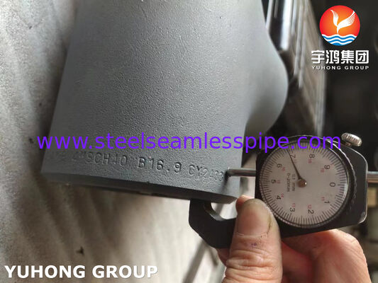 ASTM A234 WPB Tee, High Strength Carbon Steel Butt Weld Tee για συστήματα αγωγών πετρελαίου, φυσικού αερίου και νερού