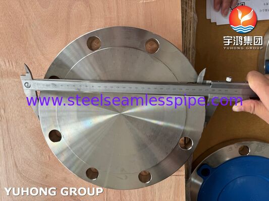 Φλάντζα Σφυρηλατημένη από Ωστενιτικό Ανοξείδωτο Χάλυβα ASME SA182 F304 για Βιομηχανικά Συστήματα Σωληνώσεων Συμβατή με το Πρότυπο ASME B16.5