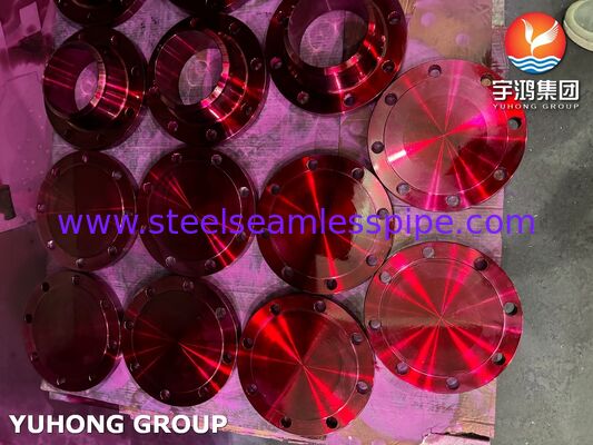 Φλάντζα Σφυρηλατημένη από Ωστενιτικό Ανοξείδωτο Χάλυβα ASME SA182 F304 για Βιομηχανικά Συστήματα Σωληνώσεων Συμβατή με το Πρότυπο ASME B16.5