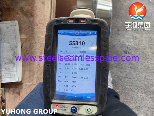 ASTM A182 F310 Σφυρηλατημένη φλάνσα από ανοξείδωτο χάλυβα με λαιμό συγκόλλησης για συστήματα αγωγών υψηλής θερμοκρασίας και υψηλής πίεσης