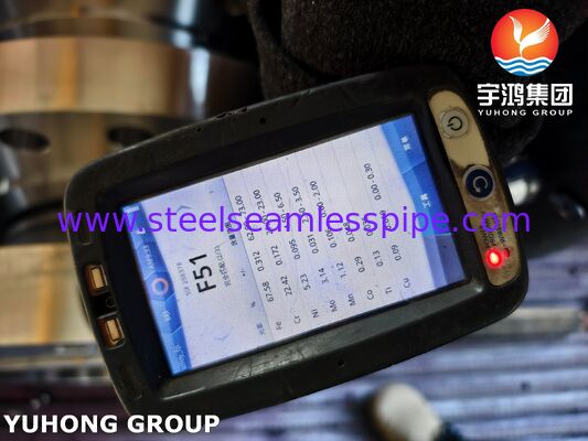 ASTM A182 F51 BL RF φλέγγιση, διπλή φλέγγιση ατσάλινου ανοξείδωτου χάλυβα με ανοιχτό πρόσωπο