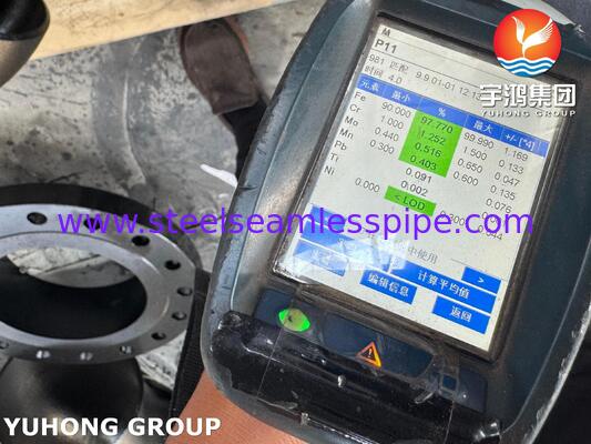 ASTM A182 F11 WN RF Flange, Χρωμιομολυβδενιούχο κράμα σφυρηλατημένο για στρογγυλή φλάντζα λαιμού με ανυψωμένη επιφάνεια