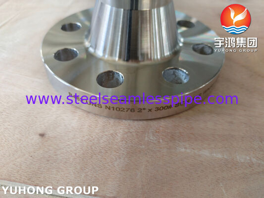 ASTM B564 N10276 SO RF Flange, Hastelloy C276 Slip-On Nickel-Based Alloy Raised Face Forged Flange (Συλλογή χάλυβα με βάση το νικέλιο)