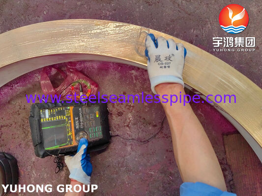 ASTM B171 / ASME SB171 C70600 Δαχτυλίδι χαλκού νικελίου CuNi 90/10 πλαστικό δαχτυλίδι