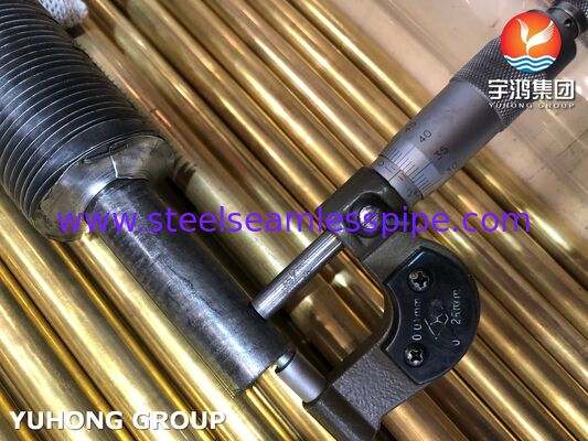 ASTM A179 Σωλήνας με πτερύγια τύπου L χωρίς συγκόλληση (Smls), Σωλήνας με πτερύγια από χάλυβα χαμηλής περιεκτικότητας σε άνθρακα υψηλής απόδοσης ανταλλαγής θερμότητας