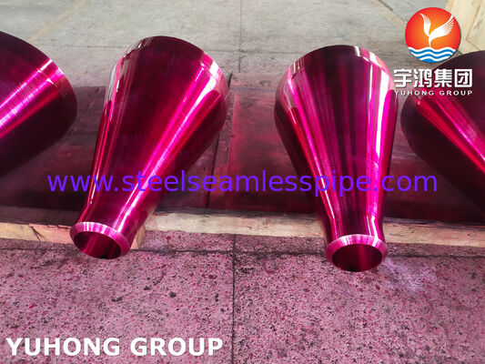 ASTM B564 UNS NO8811 CON REDUCER, σφυρηλατημένο συγκεντρωτικό μειωτικό από κράμα νικελίου-σιδήρου-χρωμίου για την πετροχημική και κρυογονική βιομηχανία