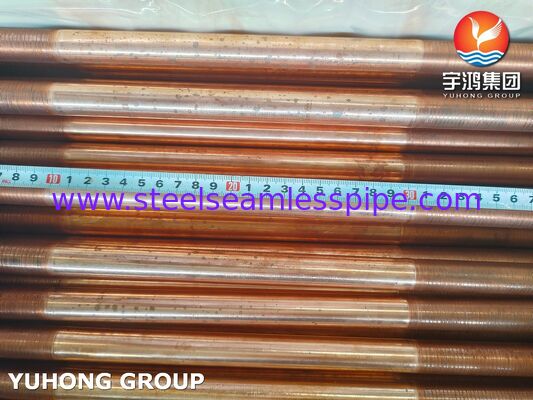 ASTM B111 C12200 Χάλκινος Χωρίς Συγκόλληση Σωλήνας, για Εναλλάκτη Θερμότητας Χάλκινος Χωρίς Συγκόλληση Σωλήνας