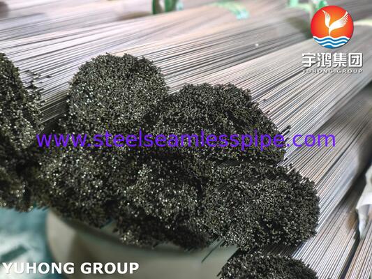 Ιατρικός τριχοειδής σωλήνας από ανοξείδωτο χάλυβα ISO9626 SUS304 για χειρουργικό σωλήνα βελόνας, 10G - 34 G