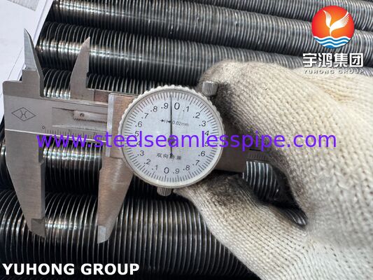 Α179 / ΑΛ1060 Τυλιγμένοι σωλήνες με πτερύγια για αποδοτικούς ανταλλακτές θερμότητας και λέβητες