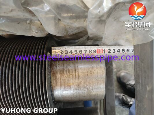 Finned Tubes with Spiral Weld and A106 Base Pipe CS Fins for Heat Exchangers