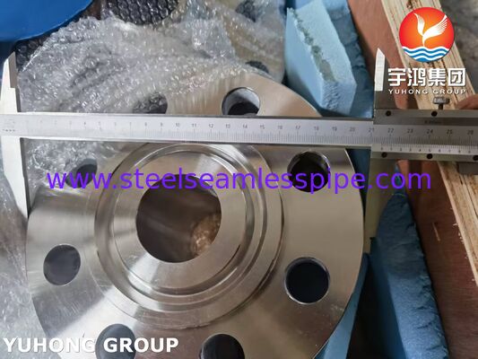 ΑΣTM A182 F55 UNS S32760 Διπλής χάλυβα ζύγιση Neck Flange RTJ EN 1.4501