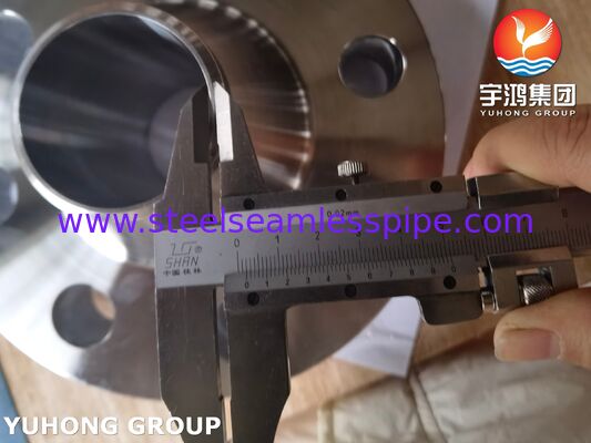 ΑΣTM A182 F55 UNS S32760 Διπλής χάλυβα ζύγιση Neck Flange RTJ EN 1.4501